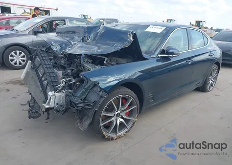 2025 Genesis G70 2.5T Awd из США, поврежденный, VIN KMTG34SC3SU156048